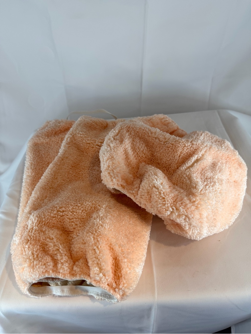 VINTAGE RETRO Toilet Tank & Tank Lid Cozy Cover Fuzzy 70s 80s Style - Picture 9 of 13